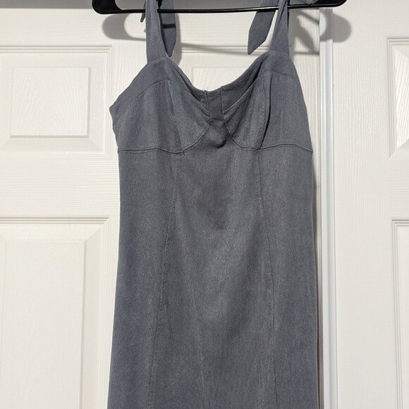 Intimately Free People Gray Mini Dress - Picture 1 of 4
